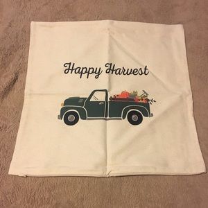 Happy Harvest Canvas Pillowcase